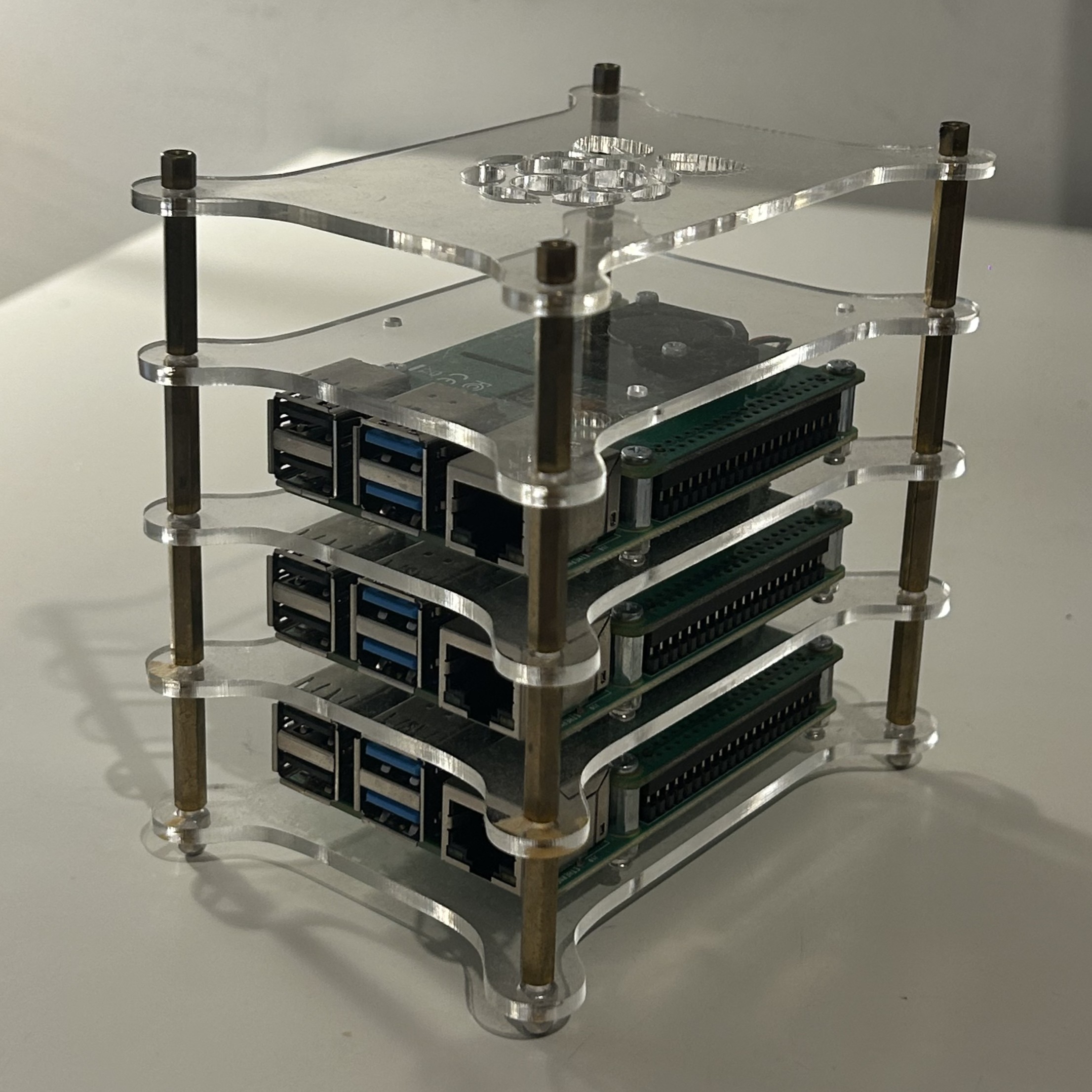 3-node Raspberry Pi homelab